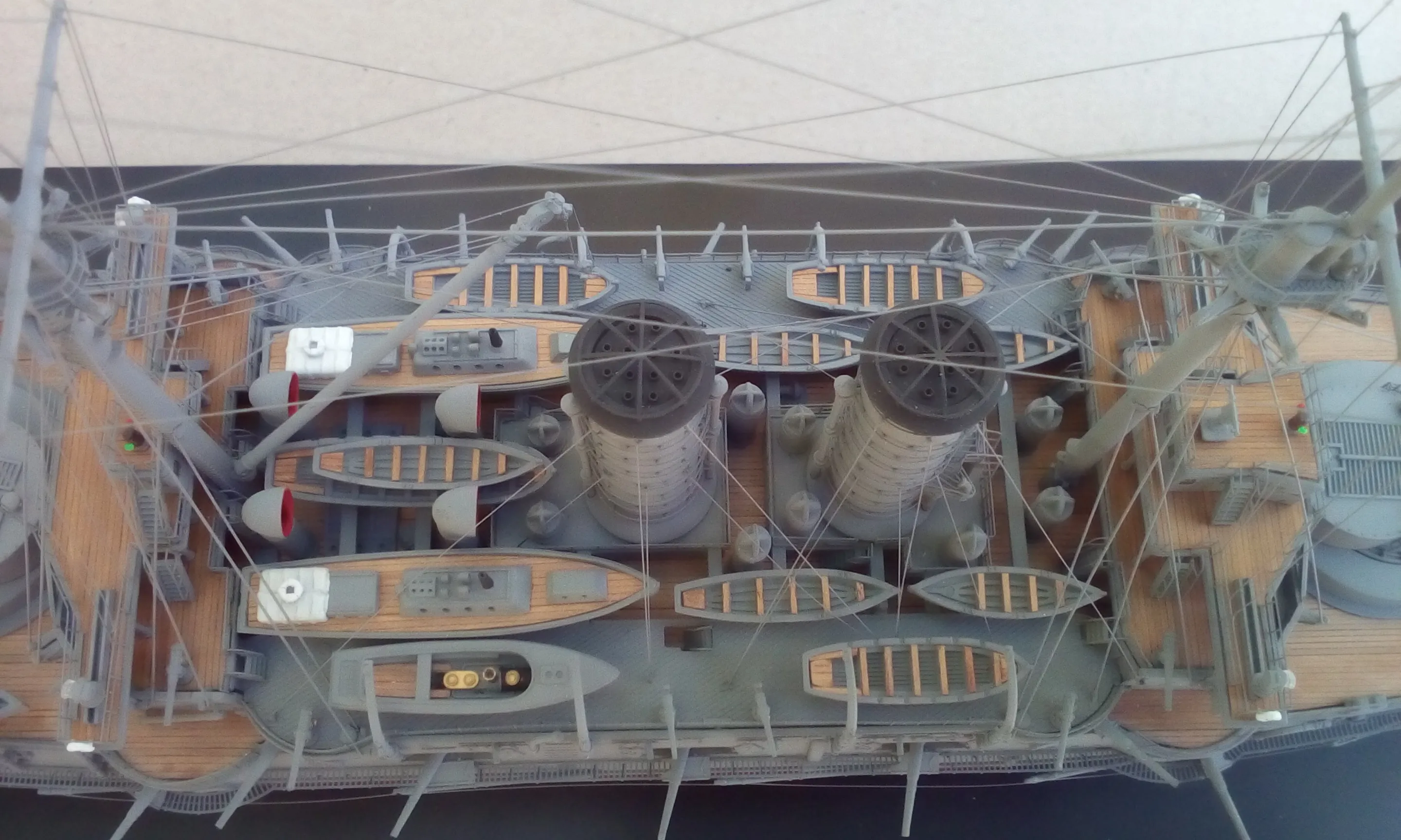 Модель корабля Броненосец "MIKASA" - Верфь на Столе