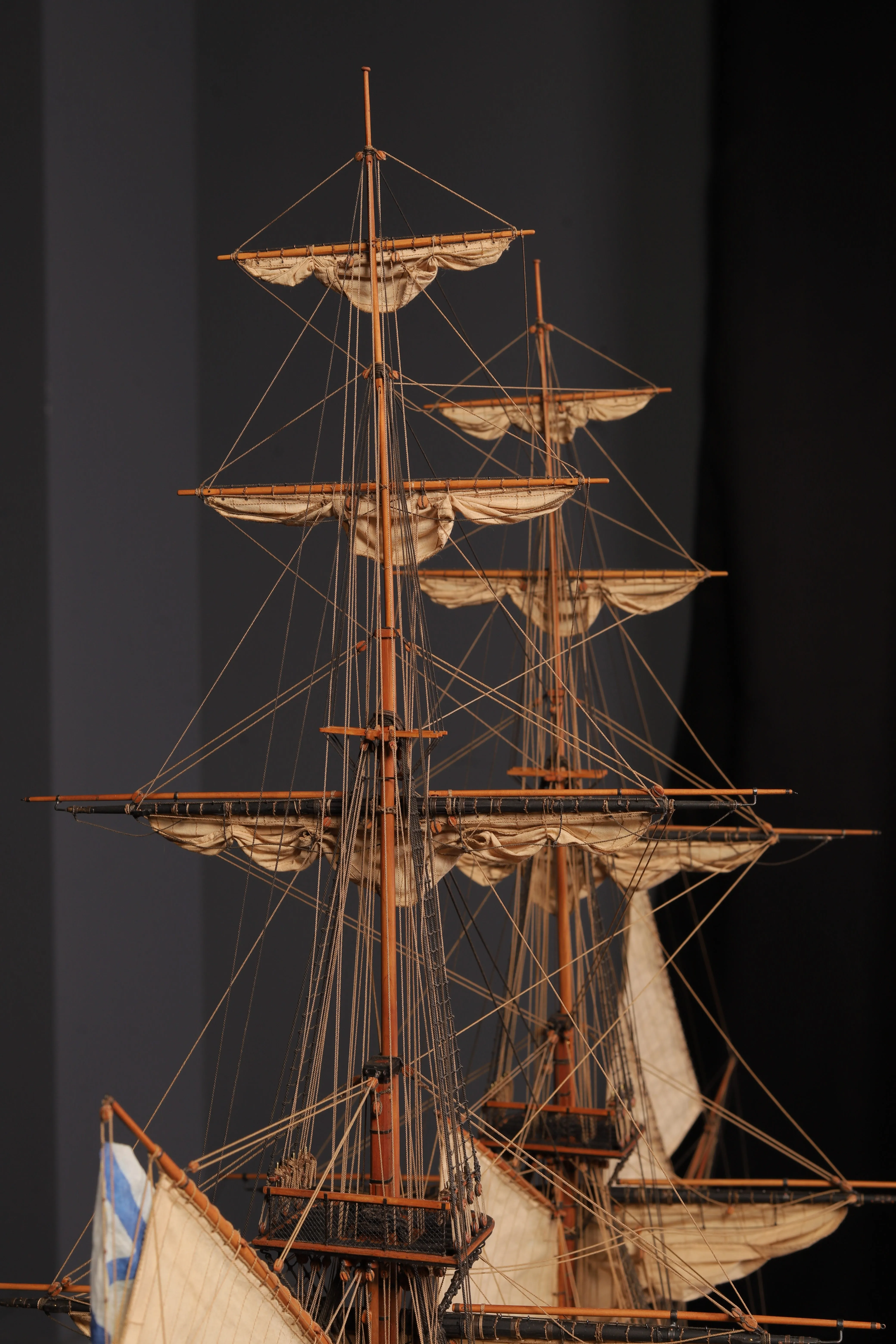 Модель корабля 20-ти пушечный бриг "Парис" - Верфь на Столе