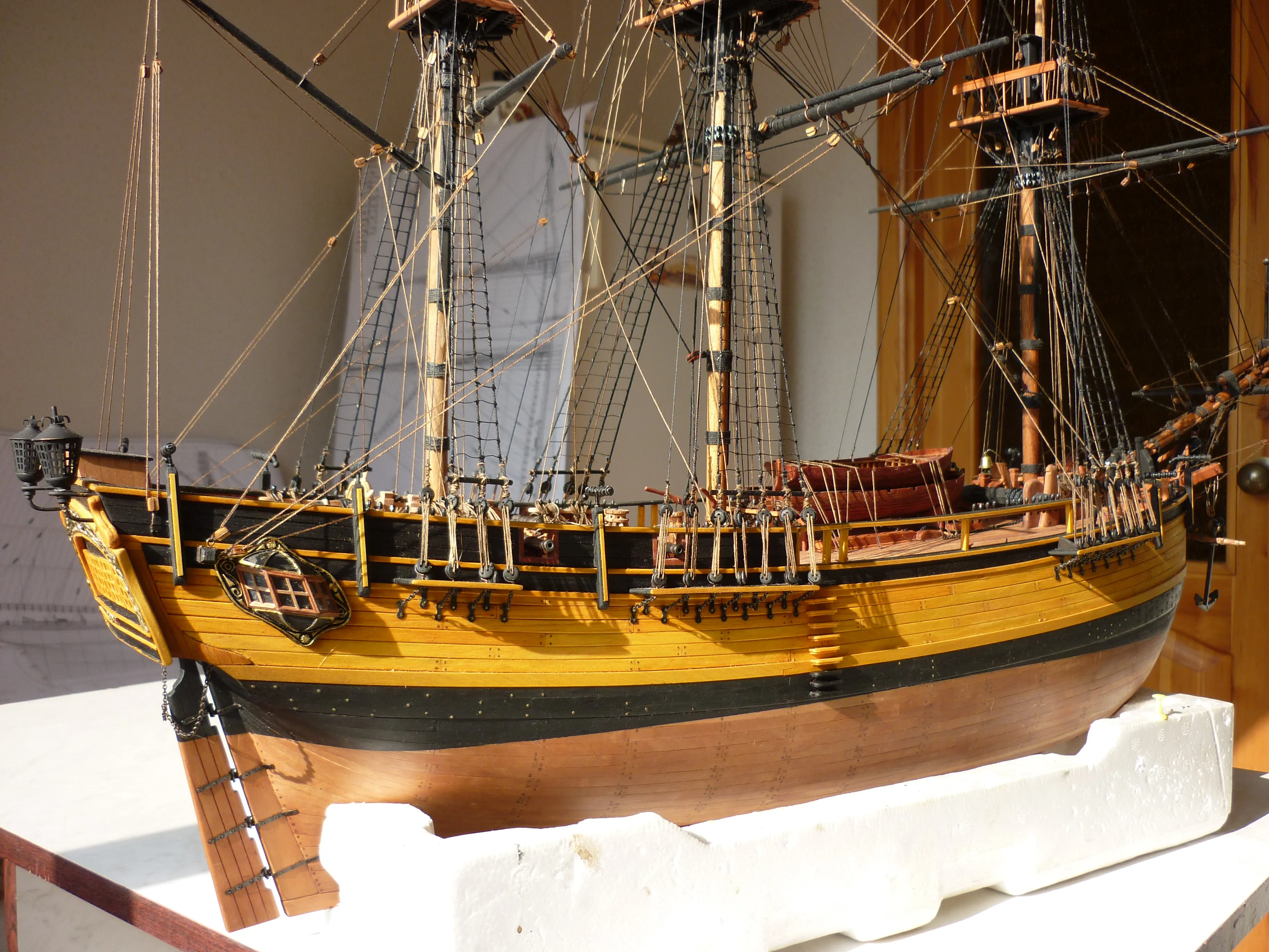 Модель корабля Парусник «Bounty» - Верфь на Столе