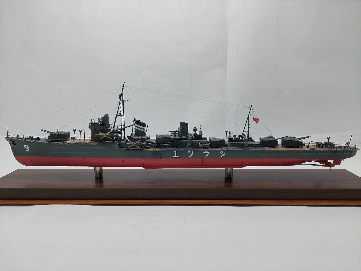 Модель корабля  IJN "Shiratsuy" - Верфь на Столе