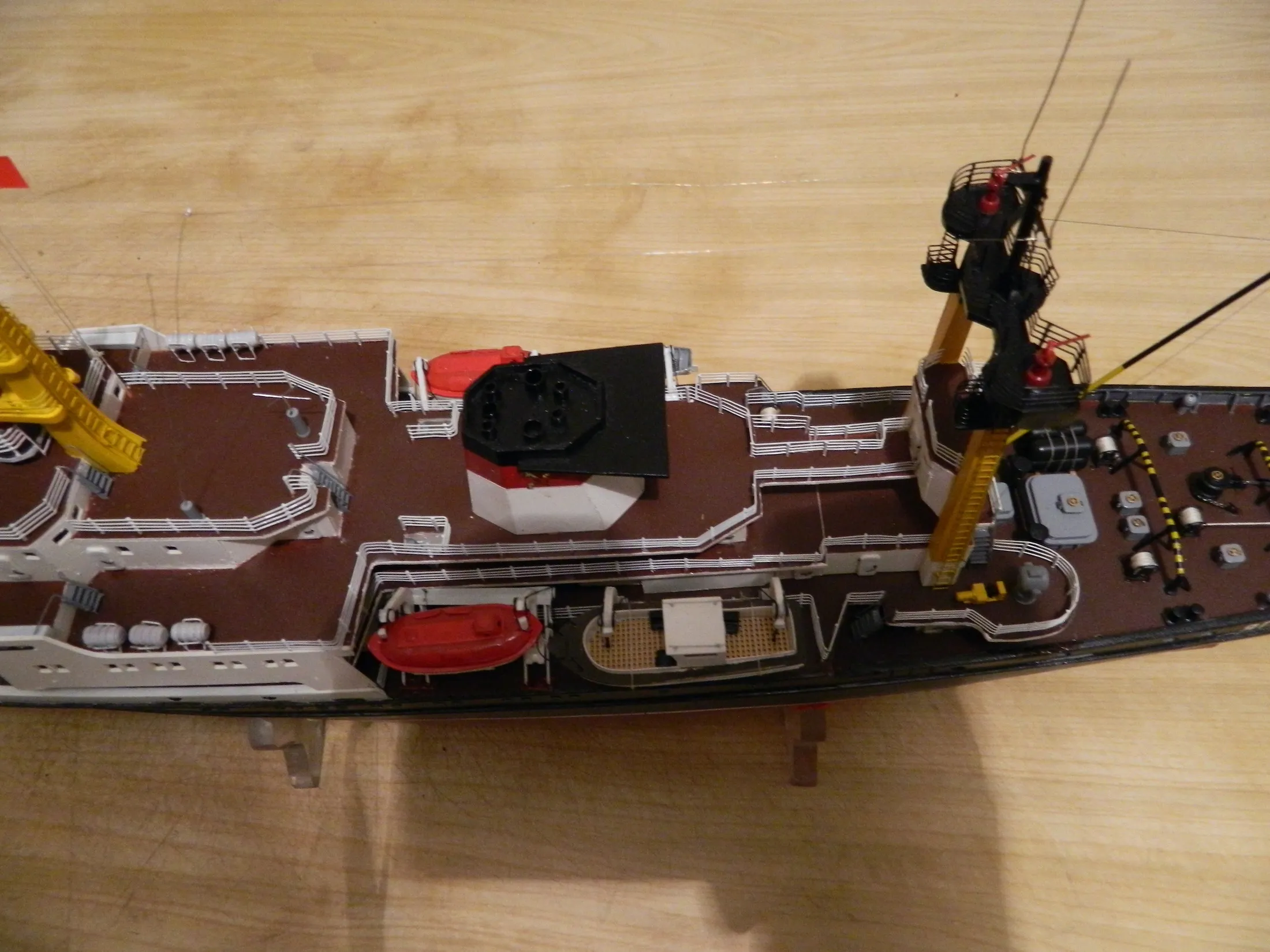 Модель корабля Буксир спасатель «Ягуар» - Верфь на Столе