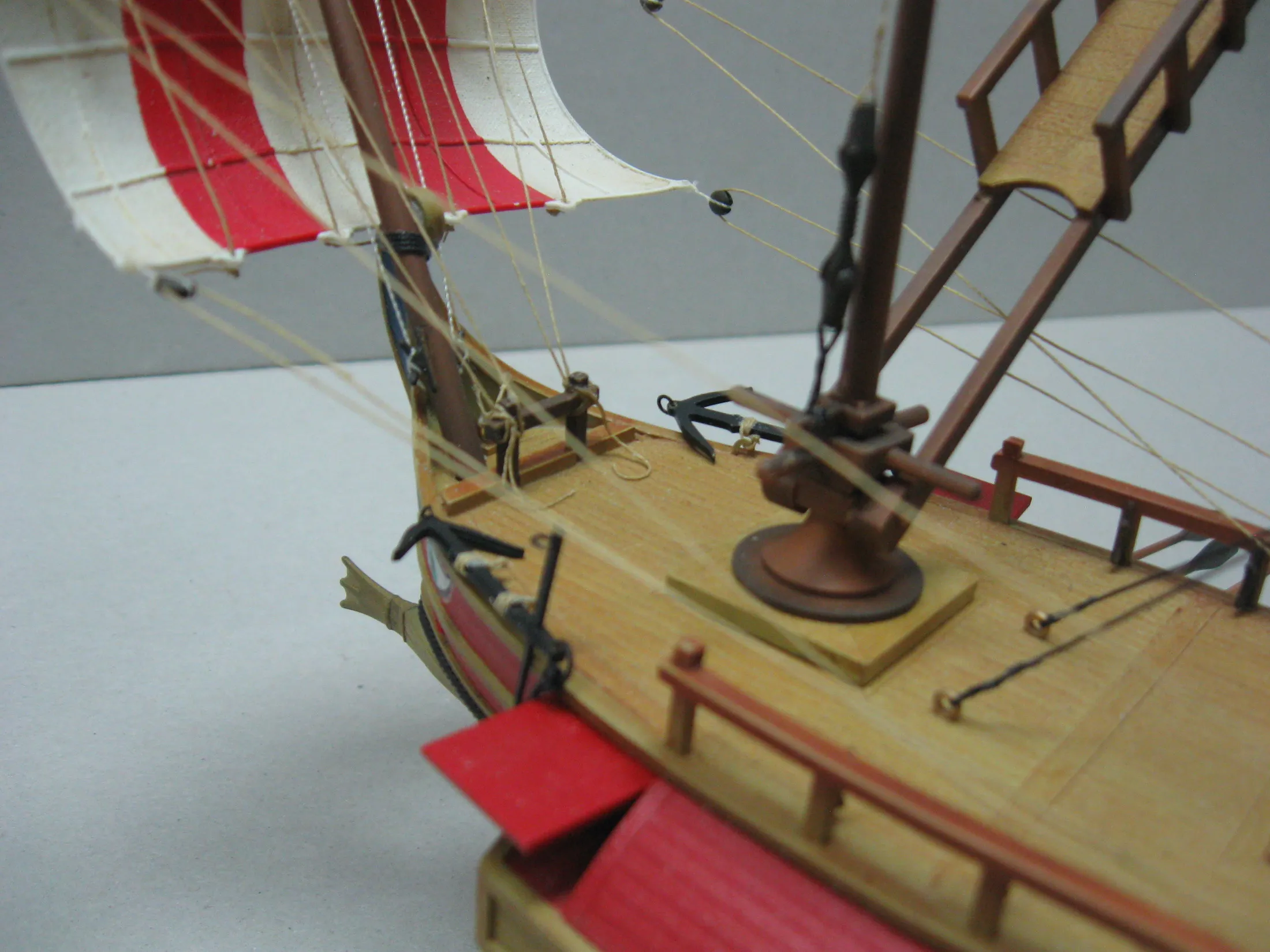 Модель корабля Римская трирема - Верфь на Столе