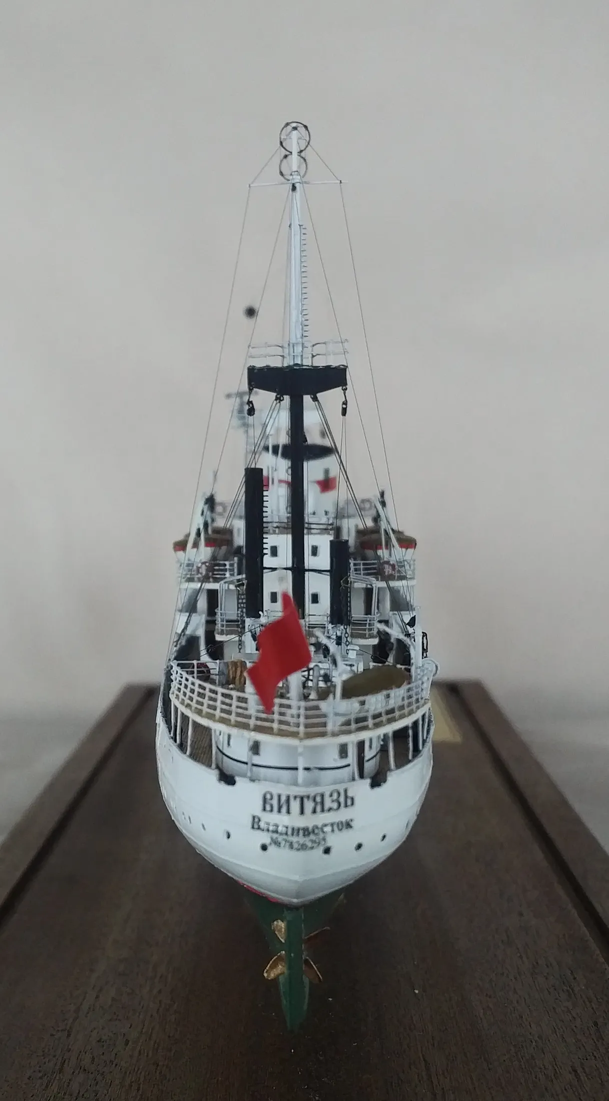 Модель корабля НАУЧНО ИССЛЕДОВАТЕЛЬСКОЕ СУДНО «ВИТЯЗЬ» - Верфь на Столе