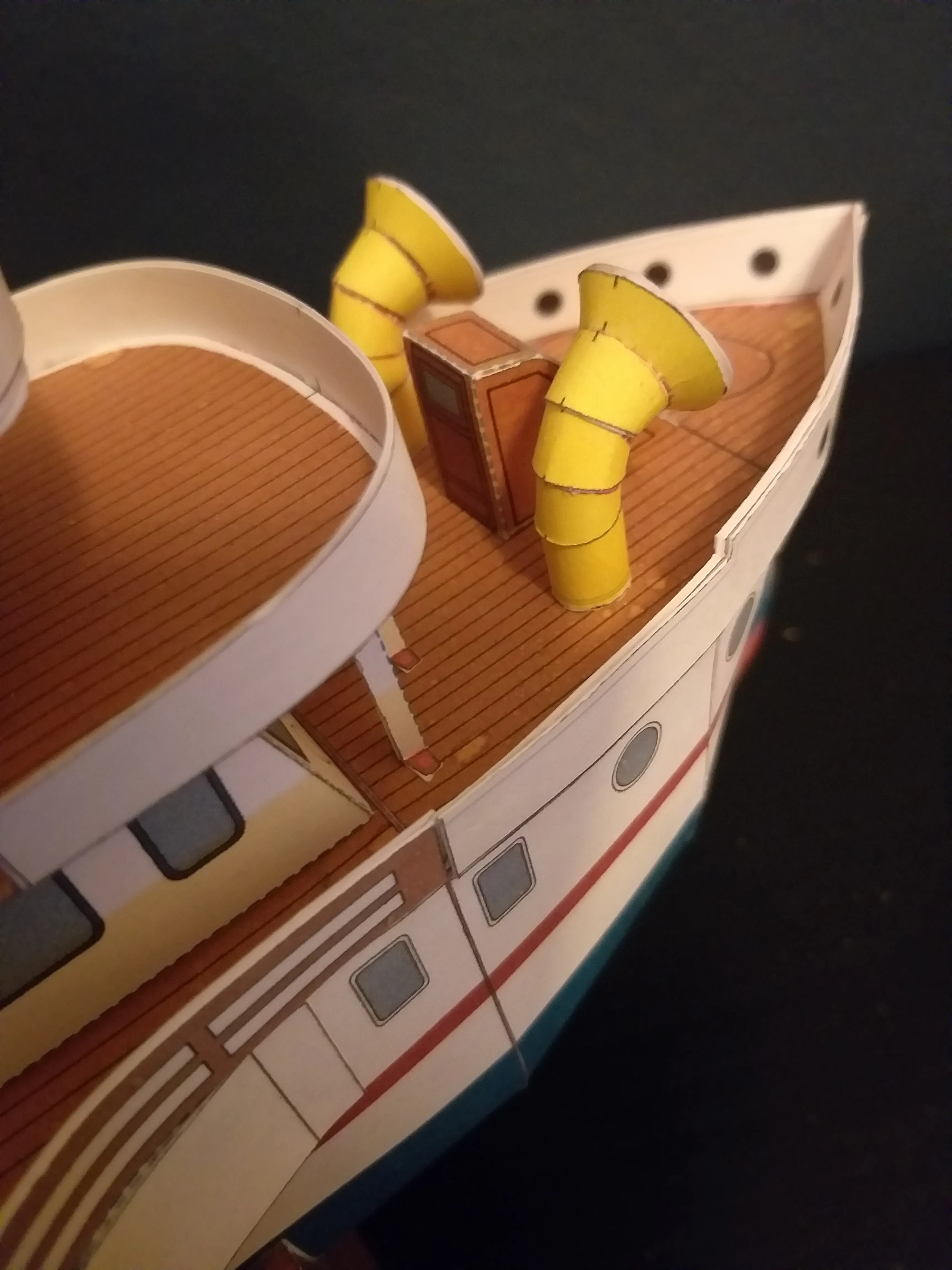 Модель корабля Колесный пароход - Верфь на Столе