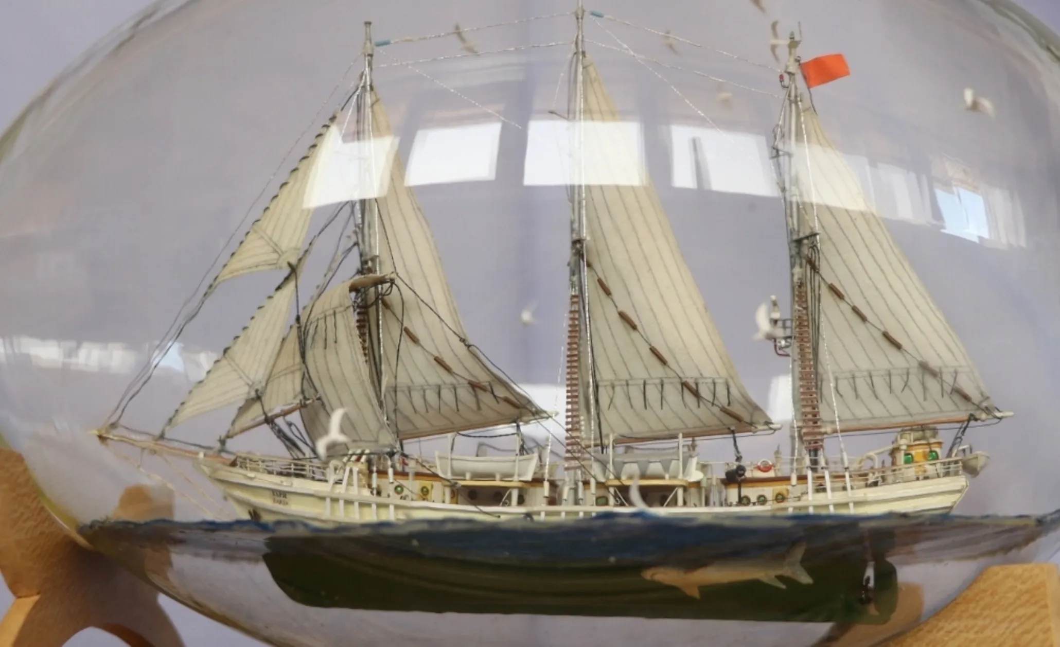 Модель корабля Немагнитная шхуна «Заря» - Верфь на Столе