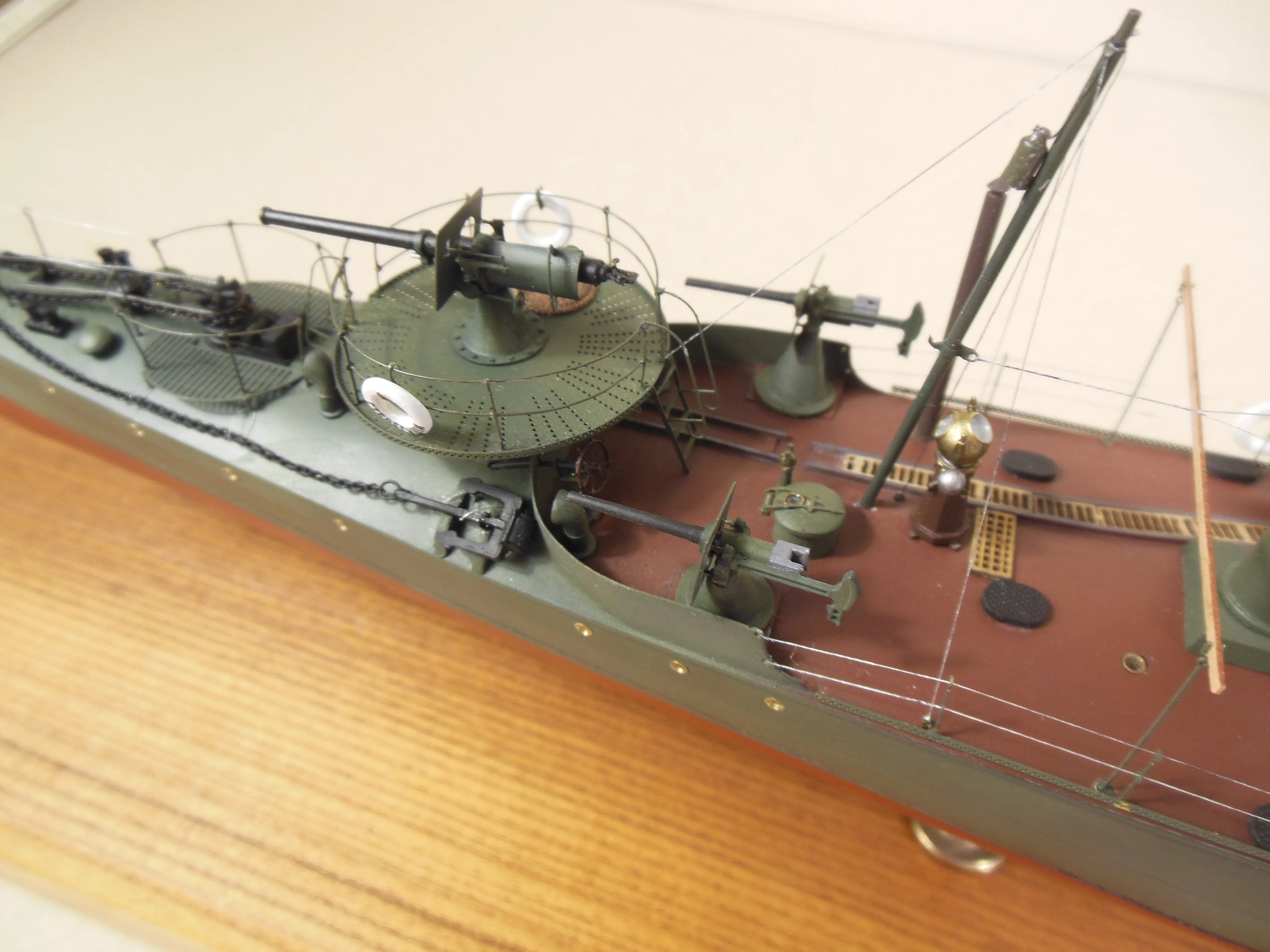 Модель корабля Миноносец «Стерегущий» 1904г. - Верфь на Столе