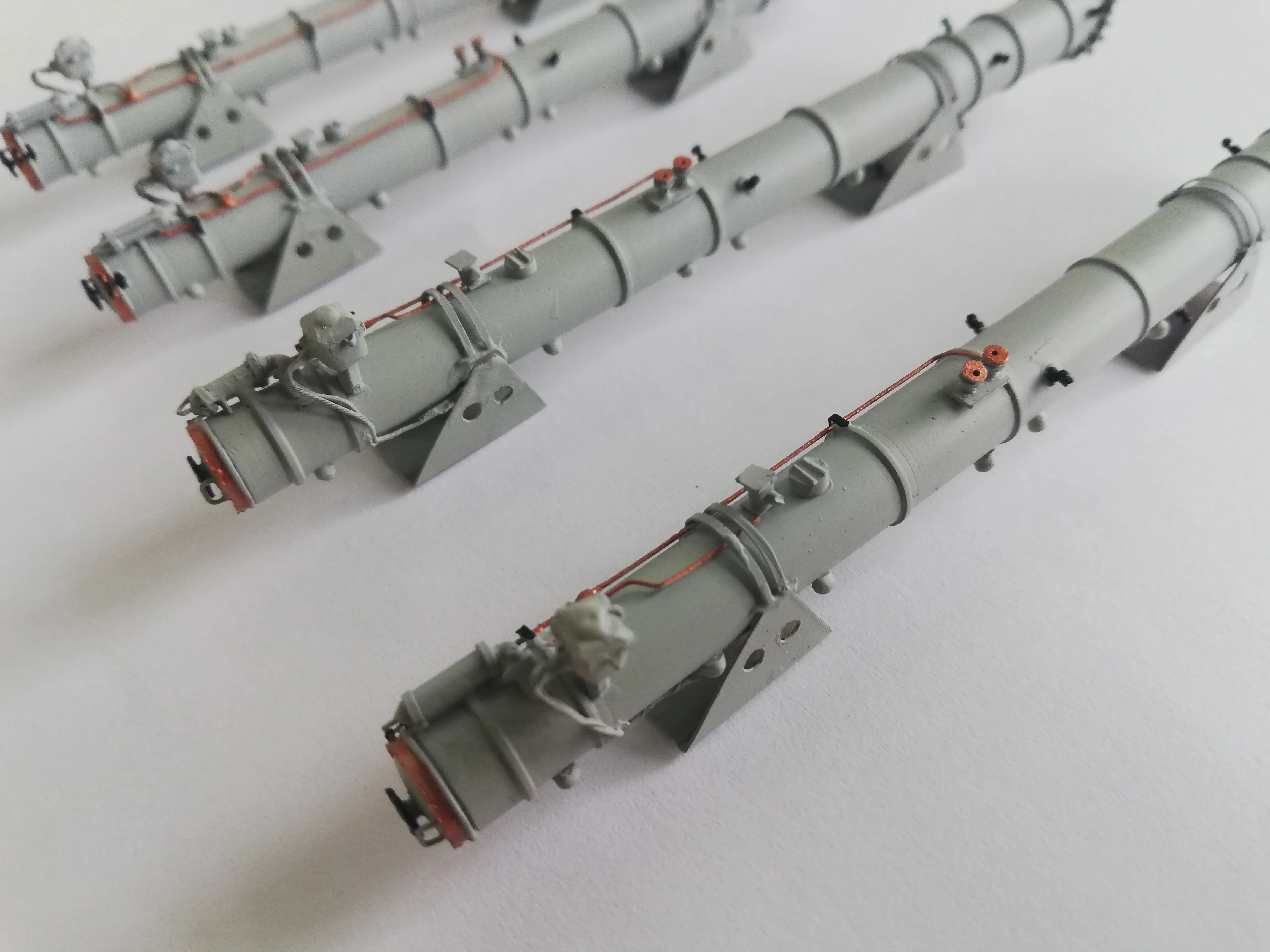 Модель корабля Торпедный катер "Шторм" фрагмент модели торпедные аппараты - Верфь на Столе