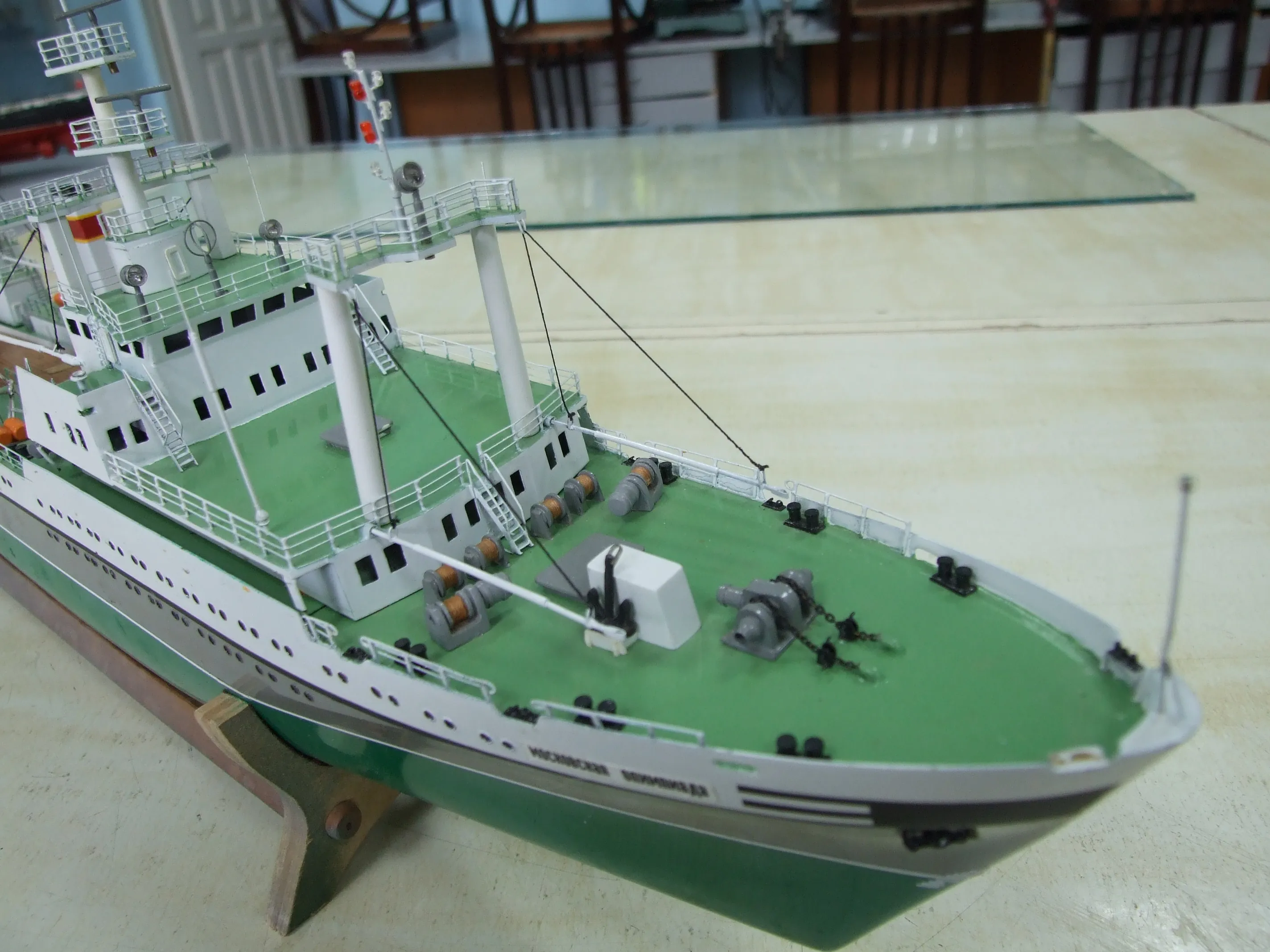 Модель корабля БАТМ "Московская олимпиада" - Верфь на Столе