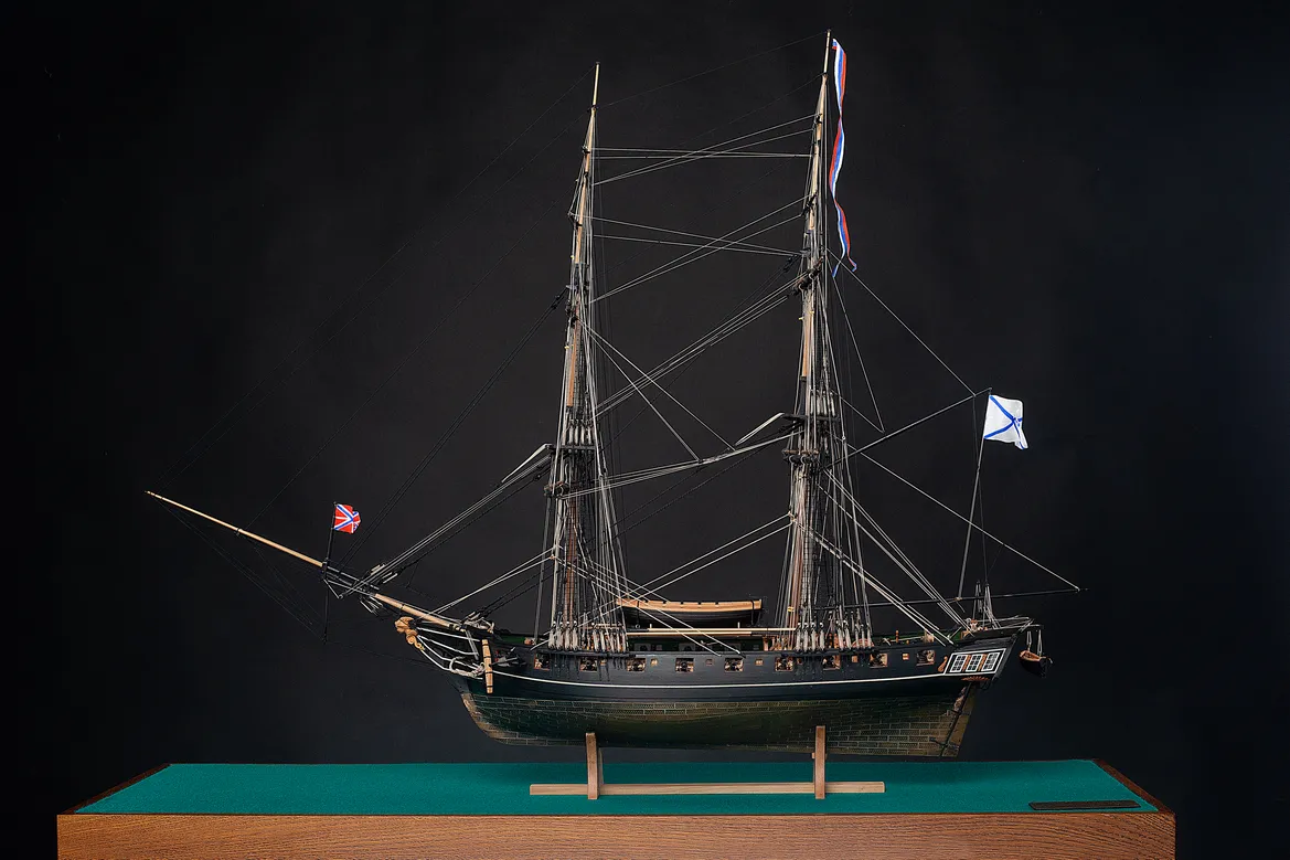 Модель корабля Бриг "Меркурий" - Верфь на Столе