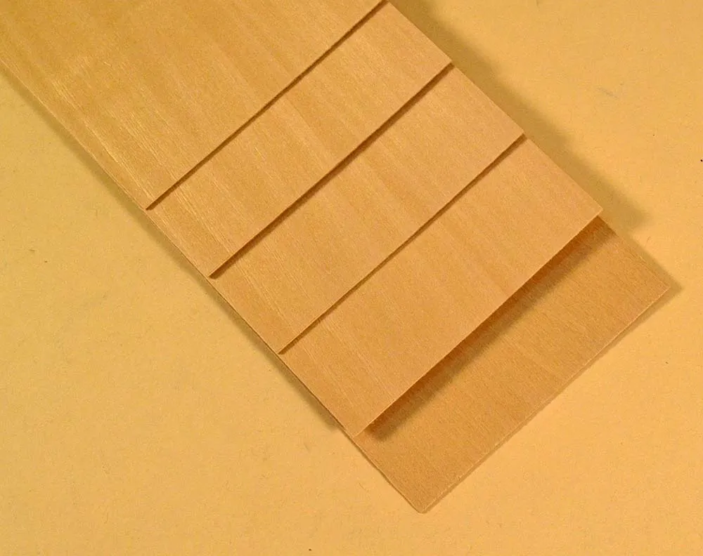 Лист 1х100 мм, светлый орех