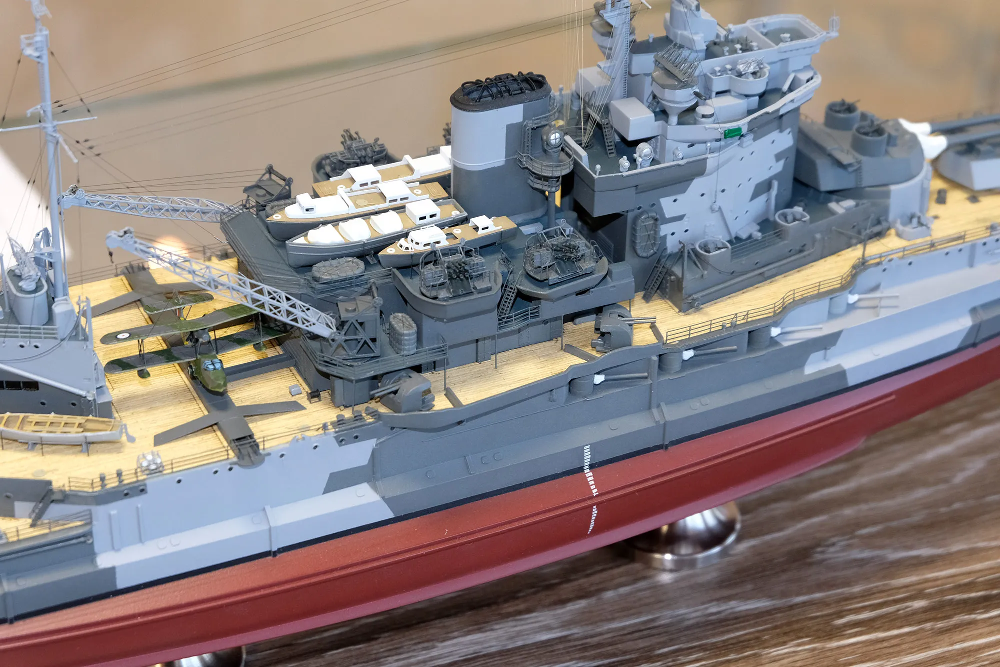 Модель корабля Британский линкор "Warspite" - Верфь на Столе