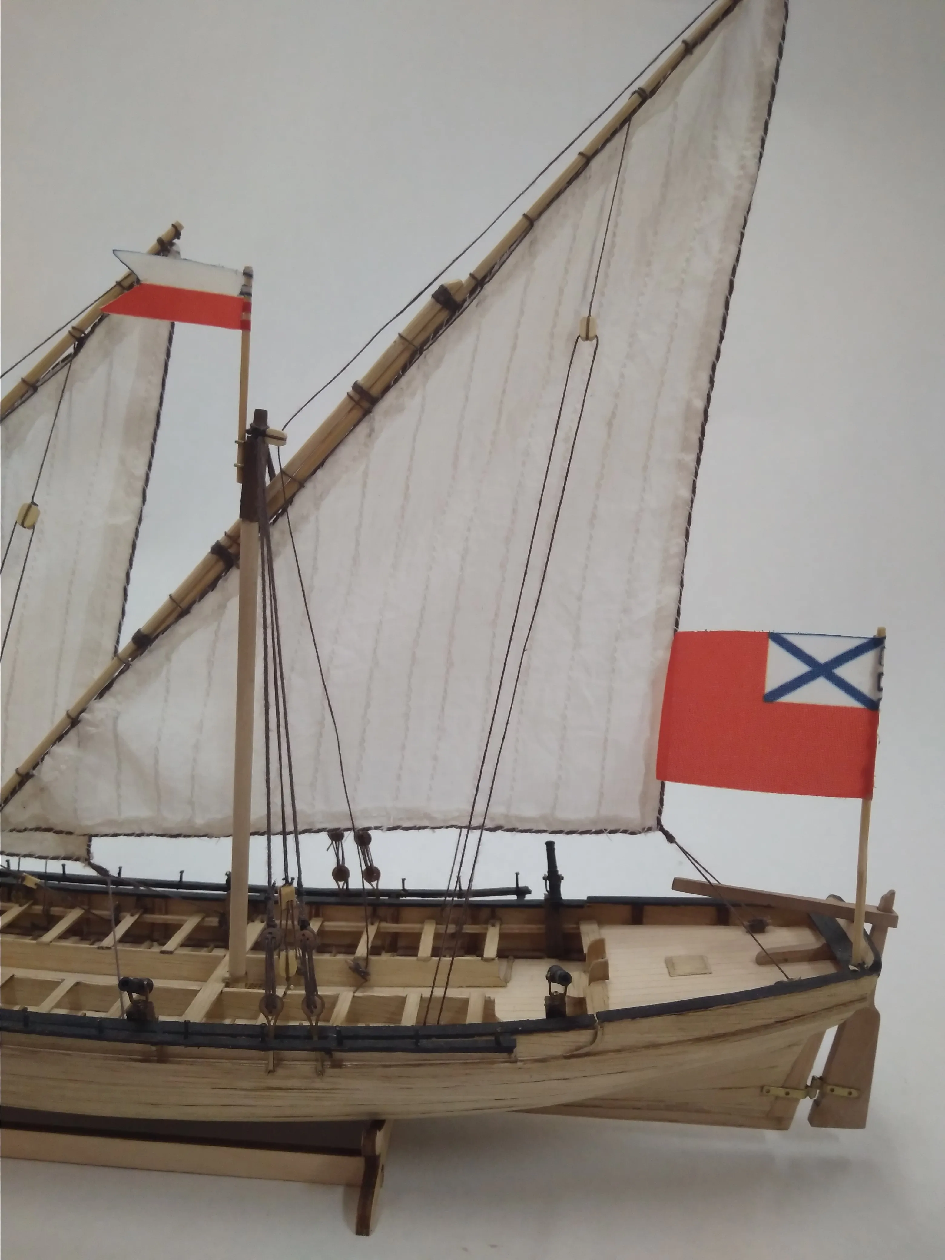 Модель корабля Дуббель - шлюпка - Верфь на Столе