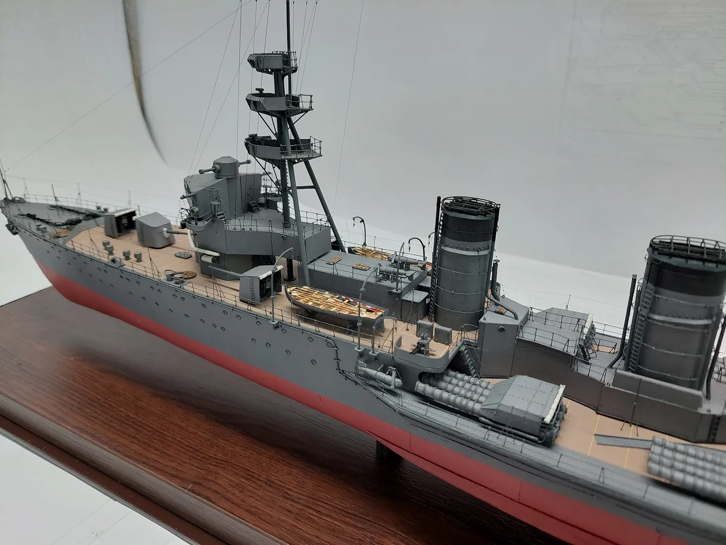 Модель корабля IJN «Kitakami» - Верфь на Столе