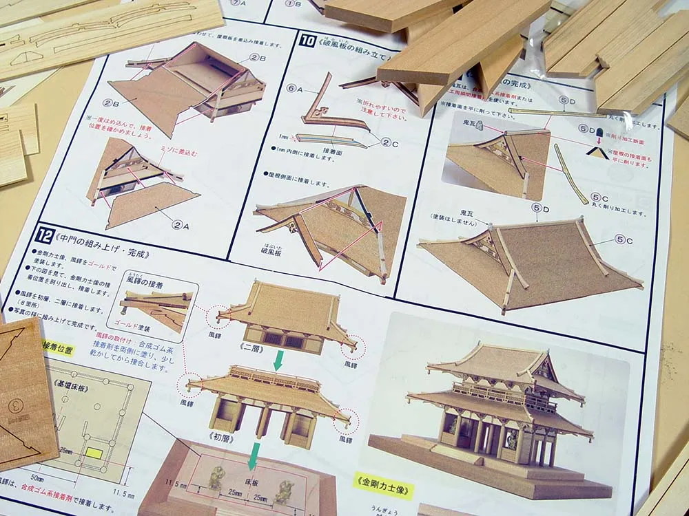 Ворота Horyu-Ji Ворота Horyu-Ji