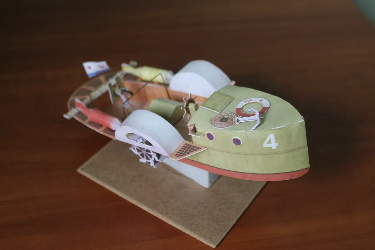 Модель корабля Тральщик ТЩ-4 - Верфь на Столе