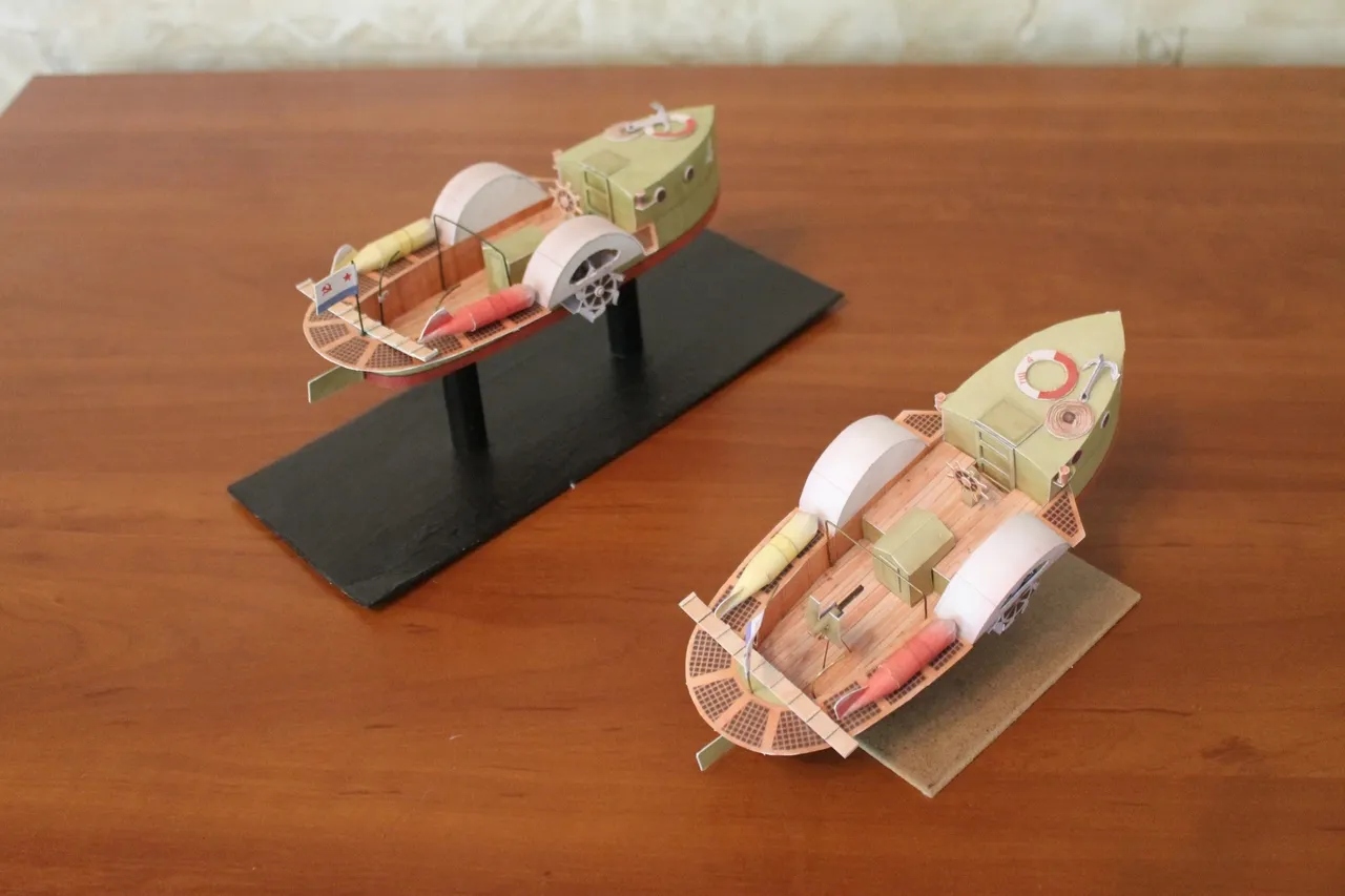 Модель корабля Тральщик ТЩ-4 - Верфь на Столе