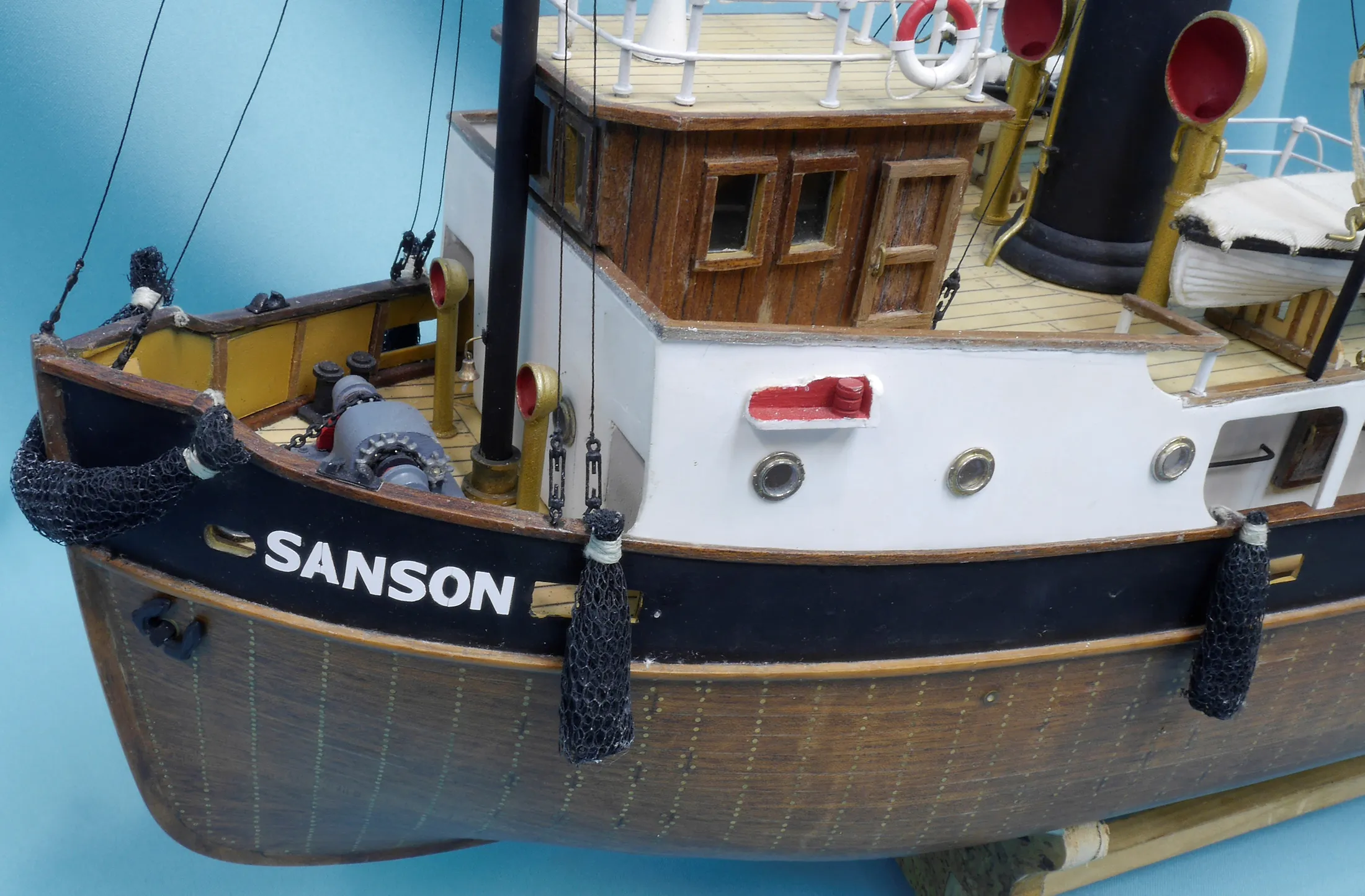 Модель корабля Буксир Sanson - Верфь на Столе