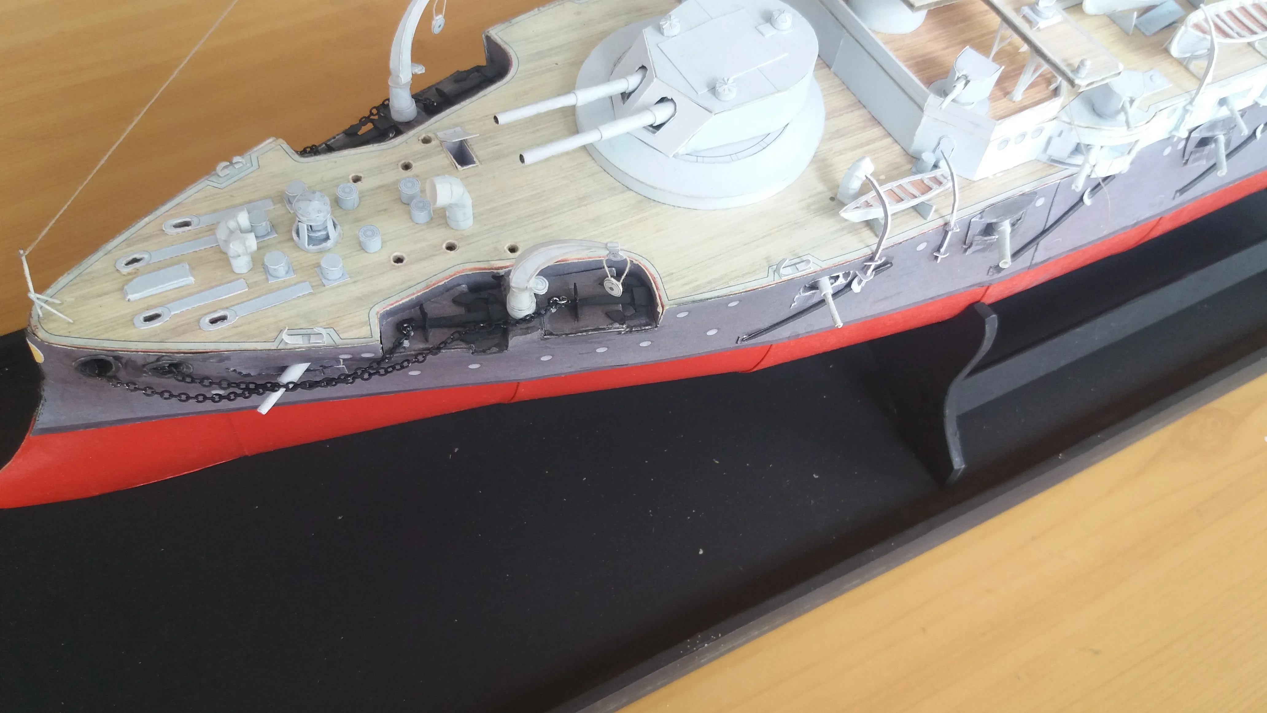 Модель корабля IJN «Shikishima» - Верфь на Столе