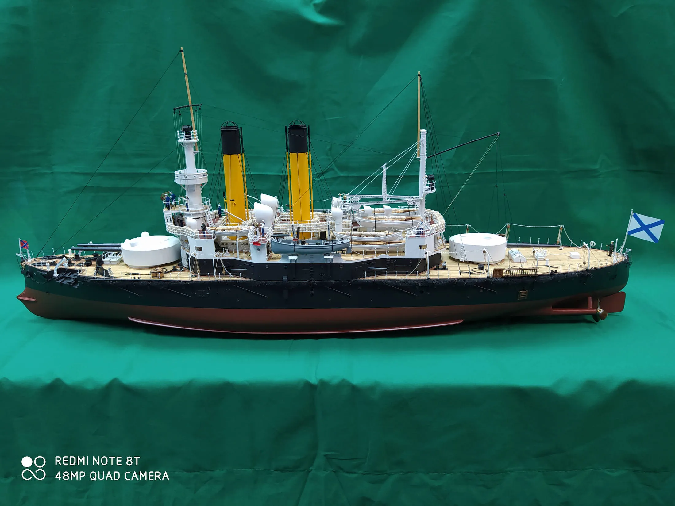 Модель корабля Броненосец береговой обороны «ГЕНЕРАЛ-АДМИРАЛ АПРАКСИН» - Верфь на Столе