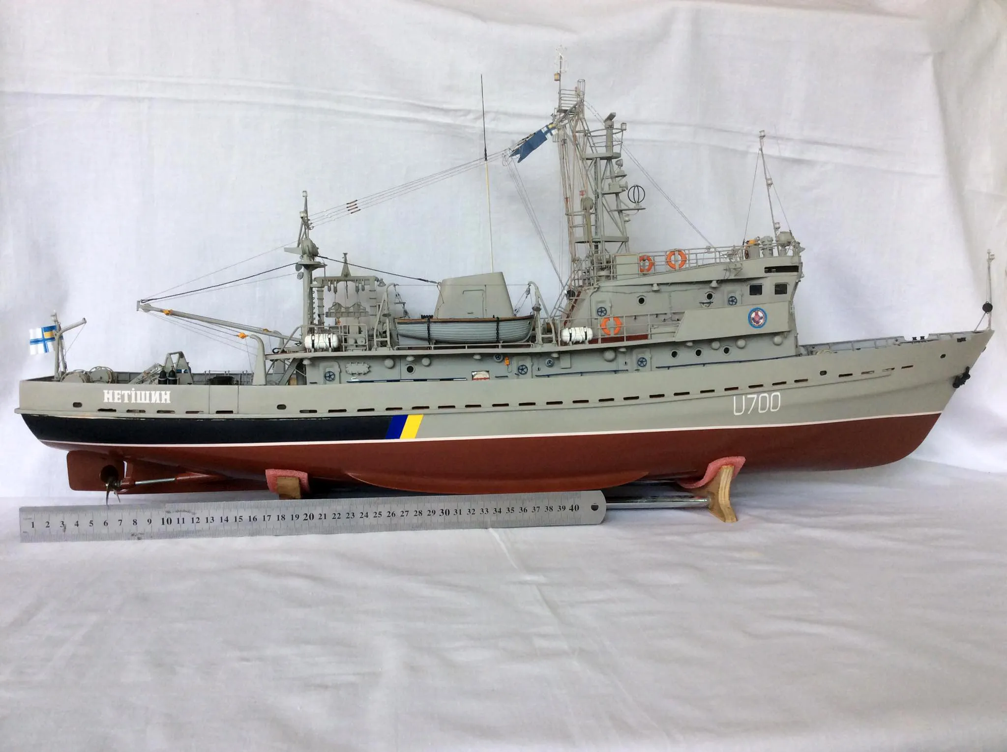 Модель корабля Водолазный бот проекта 535 типа "Краб"  - Верфь на Столе