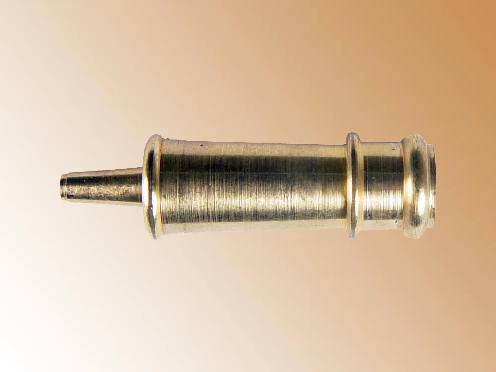 Макет пушки, латунь, 15 мм, 4 шт