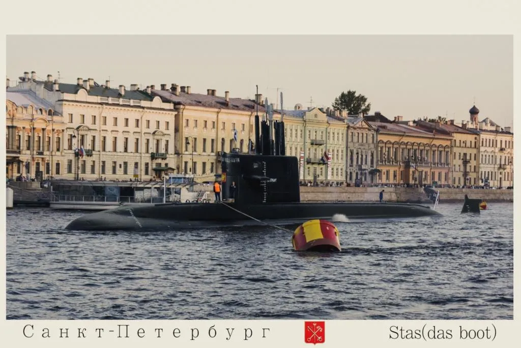 Модель корабля подводной лодки «Санкт Петербург» (Проект 677 «Лада»)  - Верфь на Столе