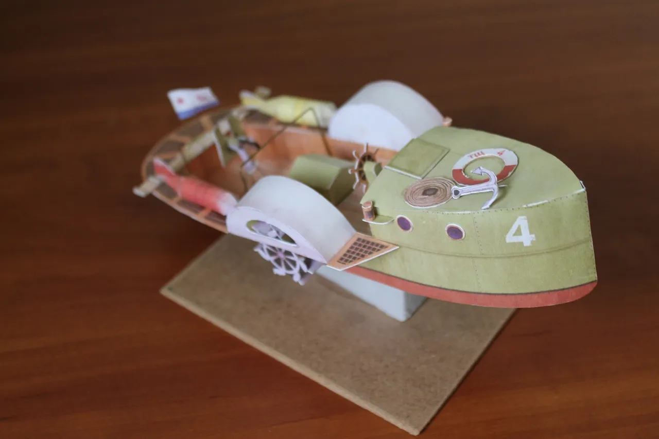 Модель корабля Тральщик ТЩ-4 - Верфь на Столе