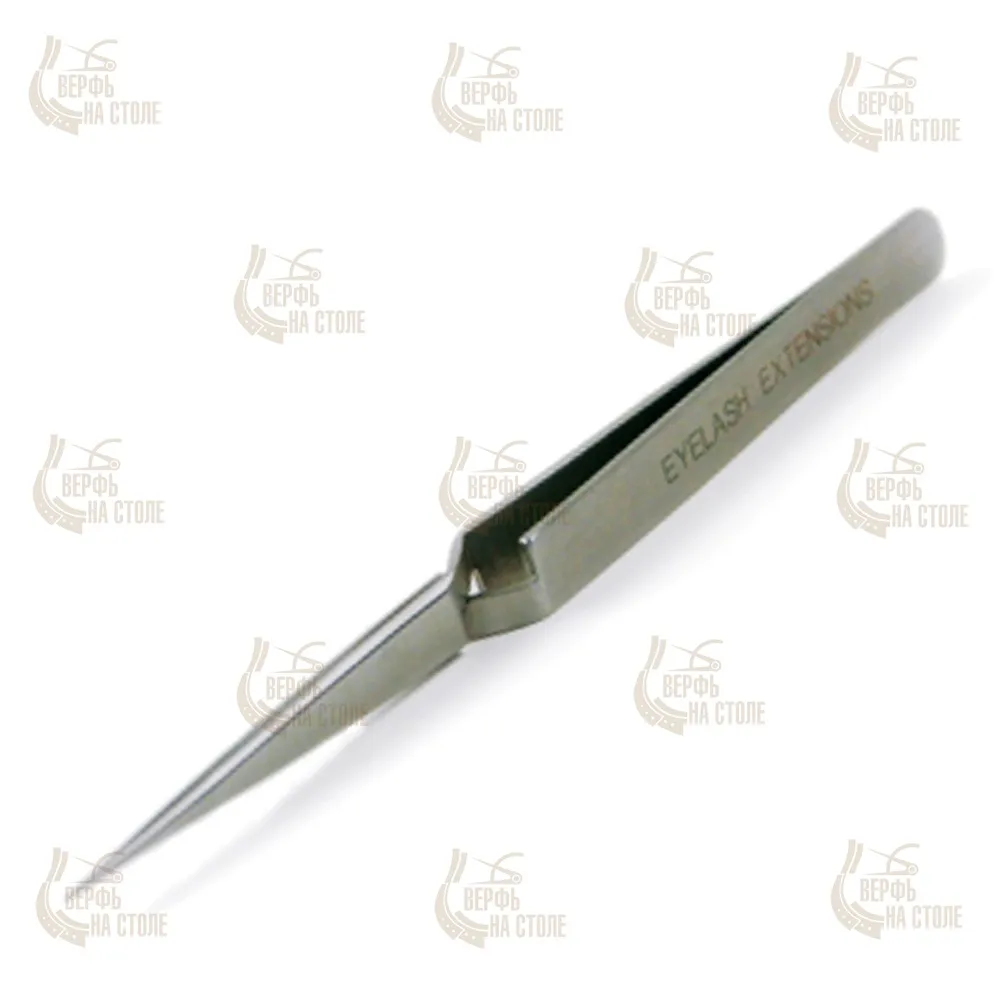 Прямой самозажимной пинцет 12 см