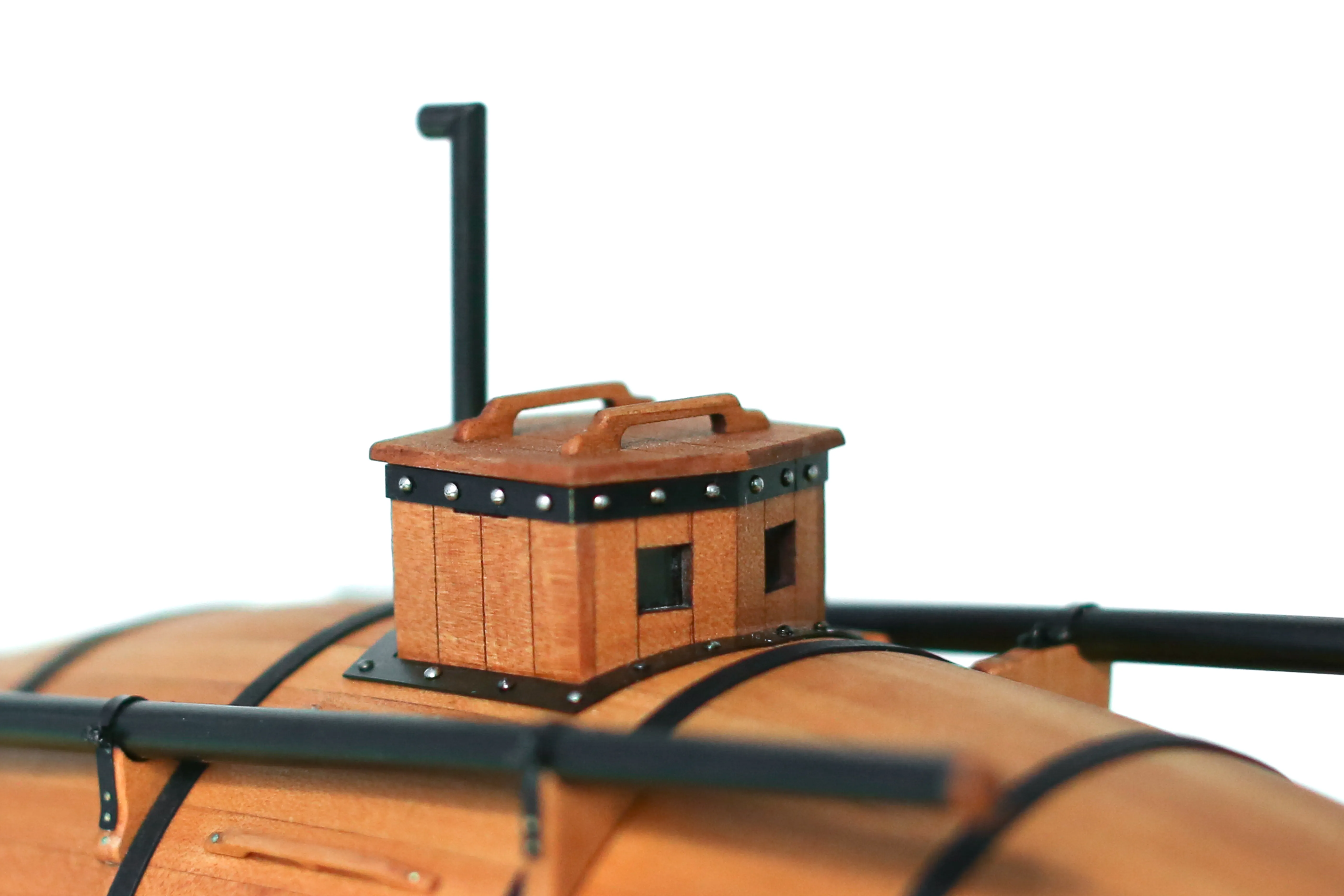 Модель корабля Потаенное судно Никонова - Верфь на Столе