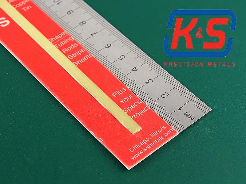 Полоска латунная 4,8х0,4 мм, 1 шт