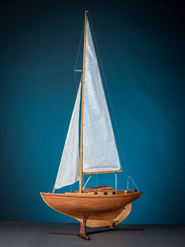 Модель Яхта Folkboat, комплектация Продвинутая Модель Яхта Folkboat, комплектация Продвинутая