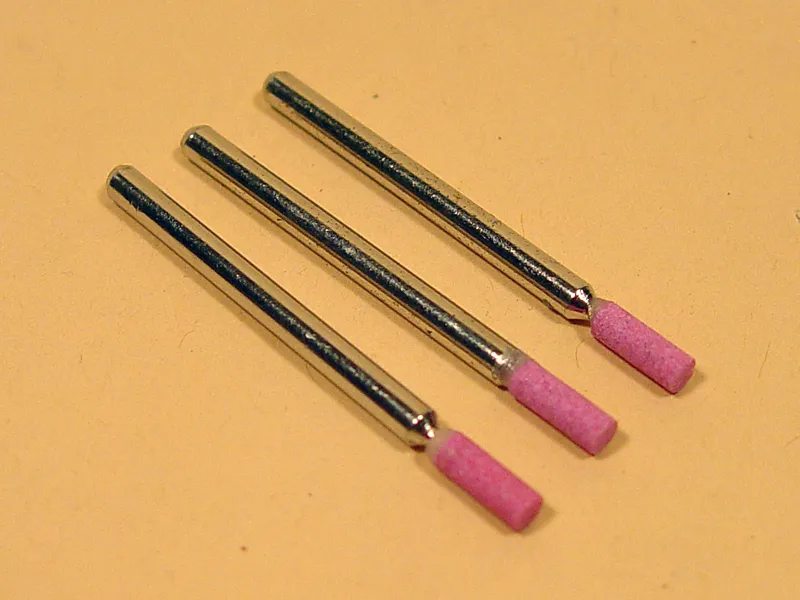 Цилиндр шлифовальный, оксид алюминия,  3х8 мм, 3 шт JAS