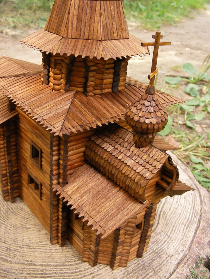 Спасская Церковь, Якутия, 3440 деталей Спасская Церковь, Якутия, 3440 деталей