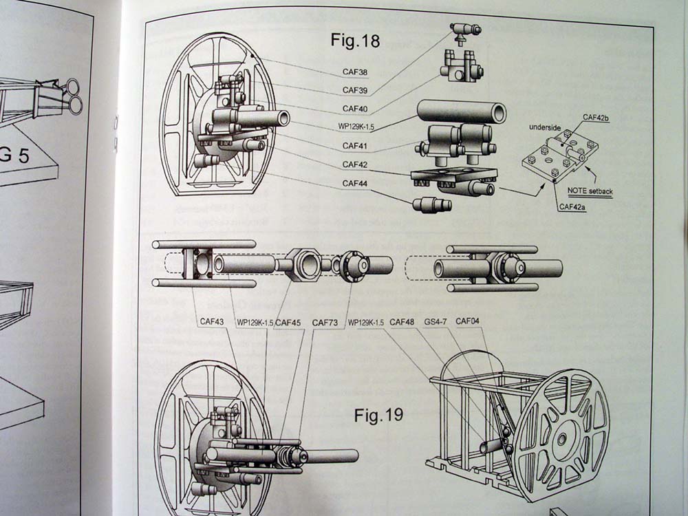 Деревянная модель самолета Биплан Sopwith Camel F1