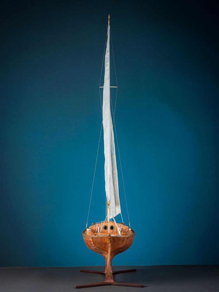 Модель Яхта Folkboat, комплектация Продвинутая Модель Яхта Folkboat, комплектация Продвинутая