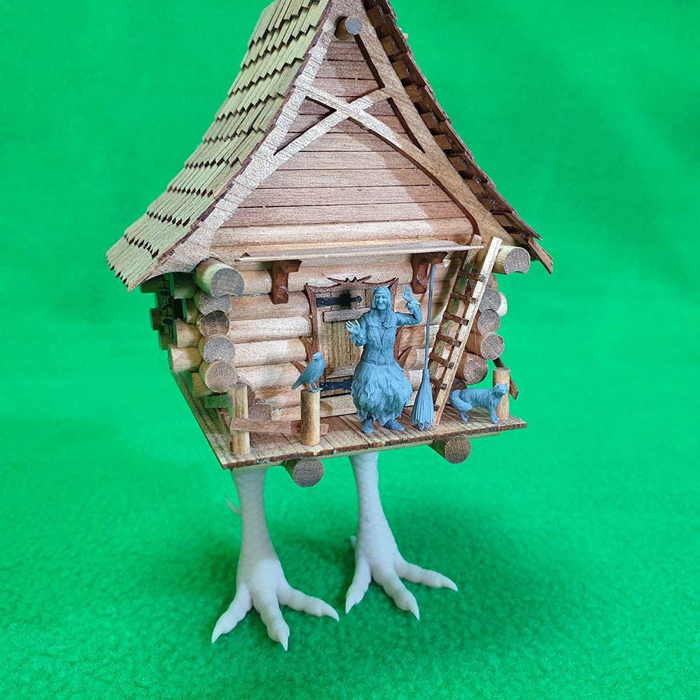 Фигурка Баба-Яга масштаб 1:72 Фигурка Баба-Яга масштаб 1:72