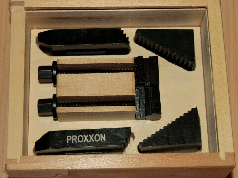 Ступенчатые зажимы Proxxon, 2 шт 24257 Ступенчатые зажимы Proxxon, 2 шт 24257