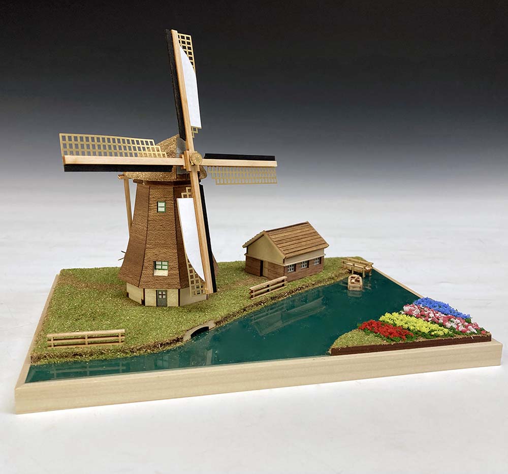 Деревня Kinderdijk Деревня Kinderdijk