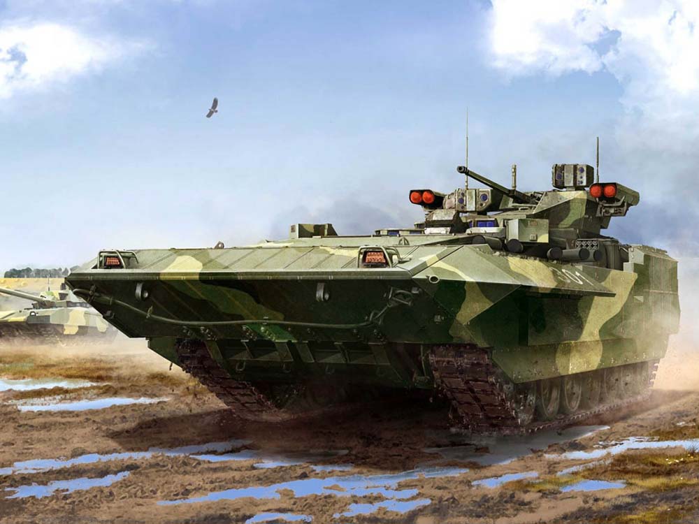 Российская тяжелая боевая машина пехоты ТБМПТ Т-15 "Армата" Российская тяжелая боевая машина пехоты ТБМПТ Т-15 "Армата"