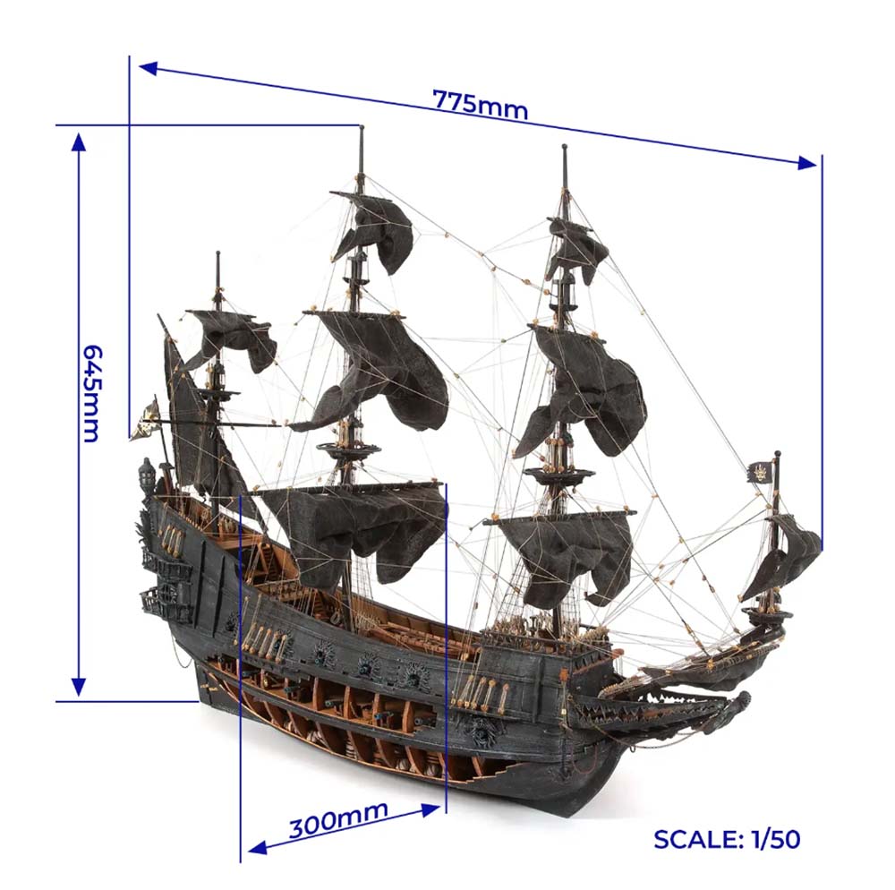 Flying Dutchman (Летучий Голландец) + (Полный набор инструментов, клея и краски) Flying Dutchman (Летучий Голландец) + (Полный набор инструментов, клея и краски)