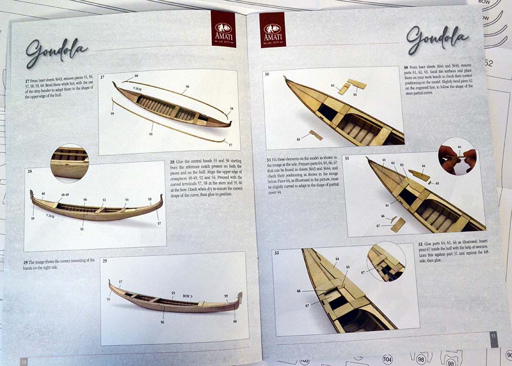 модель корабля Gondola Venetian модель корабля Gondola Venetian