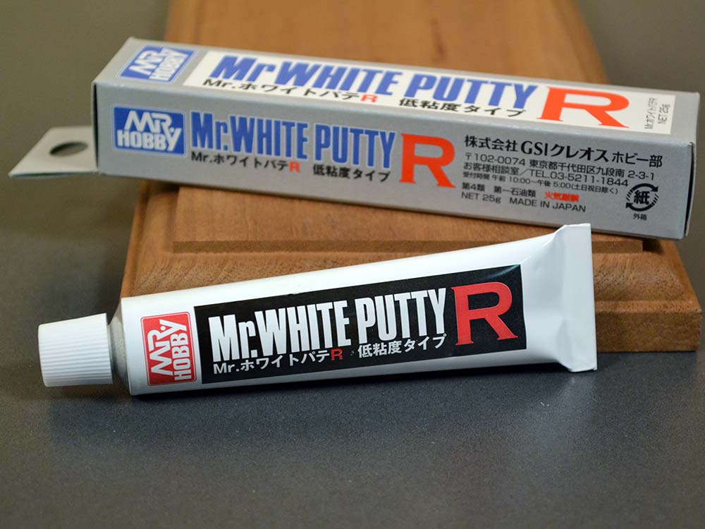 Шпаклевка жидкая P-123, Mr. White Putty R, 25 гр Шпаклевка жидкая P-123, Mr. White Putty R, 25 гр