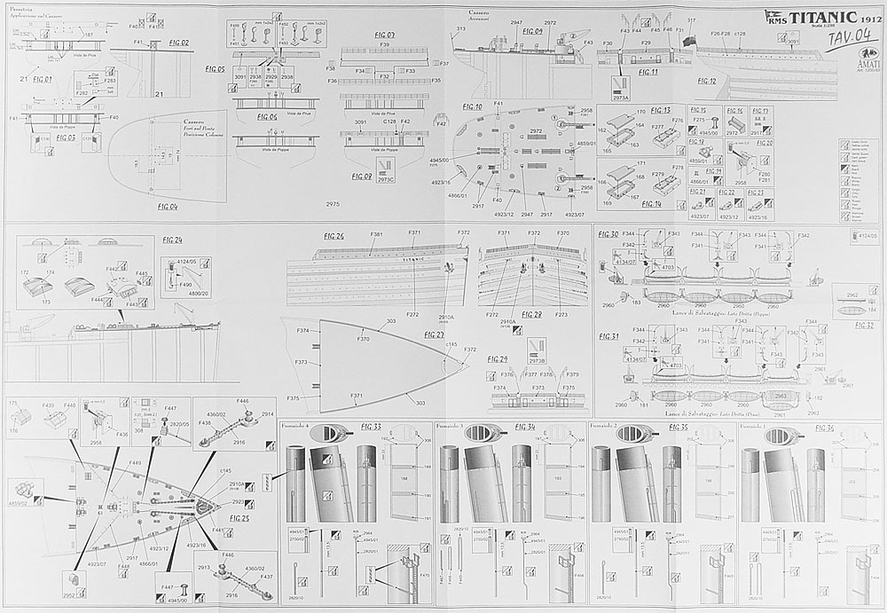 Чертеж корабля Titanic (Титаник) Чертеж корабля Titanic (Титаник)