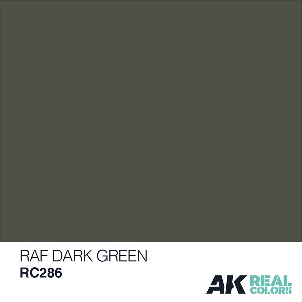 Лак акриловый AK Interactive, RAF темно-зеленый, 10 мл Лак акриловый AK Interactive, RAF темно-зеленый, 10 мл
