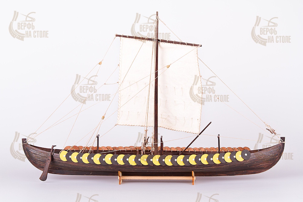 Viking ship Gokstad, IX век Viking ship Gokstad, IX век