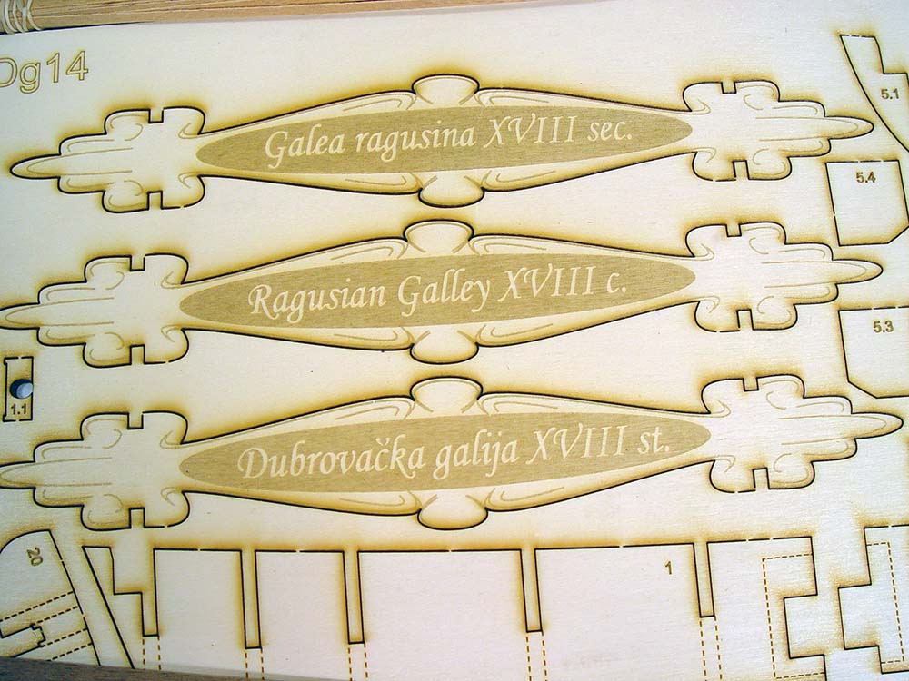 RAGUSIAN GALLEY XVIII CT. RAGUSIAN GALLEY XVIII CT.