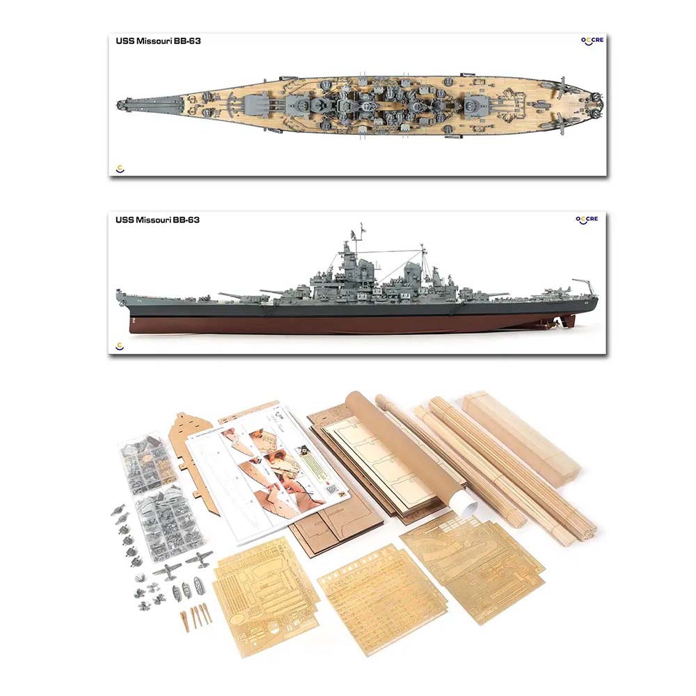USS Missouri BB-63 + (Стартовый набор инструментов) USS Missouri BB-63 + (Стартовый набор инструментов)