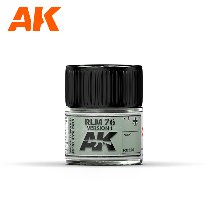 Краска AK Interactive, акриловая RLM 76 Version 1, 10 мл Краска AK Interactive, акриловая RLM 76 Version 1, 10 мл