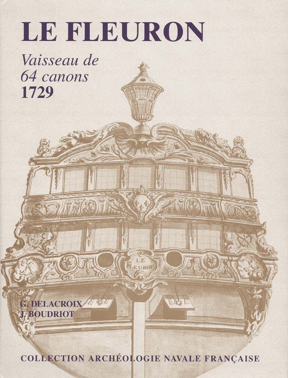 Le Fleuron, 1729 + чертежи Le Fleuron, 1729 + чертежи