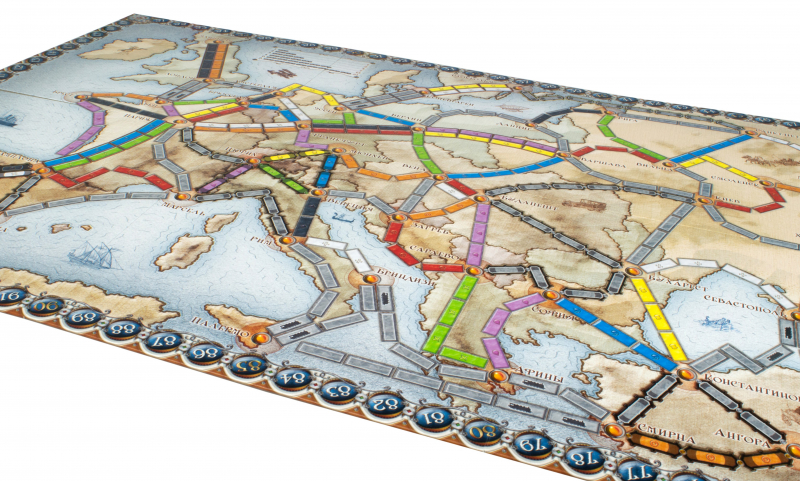 Настольная игра: Ticket to Ride: Европа (3-е рус. изд.) Настольная игра: Ticket to Ride: Европа (3-е рус. изд.)